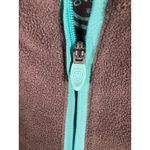 Life is Good Jacket Womens Large Brown 1/4 Zip Fleece Relaxed Fit Casual Cozy Photo 8