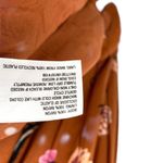 Universal Threads Universal Thread Burnt Orange Floral Ruffle Prairie Maxi Dress Photo 10