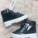 Superga X Alexa Chung Patent Leather High Top Boots Photo 0