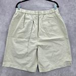 PBX Basics Khaki Tan Pullon Cargo Bermuda Pants Shorts Plus 16W Photo 1