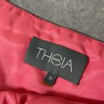 Theia Modele Coral Beaded Cocktail Dress size 10 Photo 9