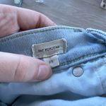 Madewell  The Momjean in Harman Wash Raw-Hem Comfort Stretch Size 25 Light Wash Photo 8