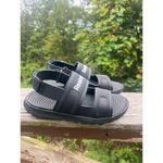 Reebok Womans Black/White Sandals Sz 6 Photo 1
