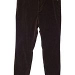Well Worn High-Rise Luxe Velvet Tapered Pant Dark Wine Fall Winter Whimsigoth Womens 14/34 Photo 0