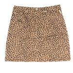 CeCe  Leopard Print Mini Skirt(Size 10) Photo 1