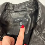 Slate + Willow  black faux leather moto jacket size XS Photo 1