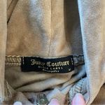 Juicy Couture  Rhinestone Studded Hooded Full Zip Velour Track Jacket Size M Photo 2