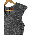 Hal Rubenstein Black White Tweed Cap Sleeve Shirt‎ Dress Size Small Photo 1