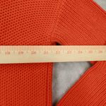 Lauren Ralph Lauren Women's‎ Orange Collared V Neck Sweater size Large Photo 3