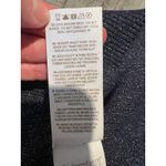 Boden Holiday Dressy Ribbed Metallic Cardigan Navy Blue X Photo 5