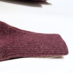 Kaisely Kaisley Sweater Alpca Blend Oversized Purple Cowl Neck Sz Large Soft Warm Fuzzy Photo 9