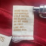 Victoria's Secret Slip Dress Nightgown Vintage Gold Label Floral Red Sz S Photo 7