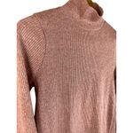 Madewell Heathered Rose Bubble-Sleeve Swing Turtleneck Size Small Photo 6