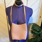 Samara Pink Vegan Leather Faux Leather Medium Cross Body Shoulder Bag Purse Photo 0