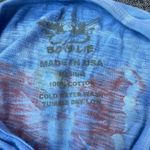 Boys Lie NWOT  Lady Butterfly Tee in Blue tie dye size M Photo 5