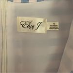Eliza J  Blue and White Striped Linen Dress Photo 5