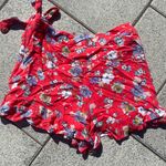 Free People FP Flirting Fleurs Ruffle Mini Skort Photo 5