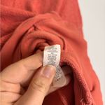 Aerie Chilled Out Coral Orange Crewneck Sweater Photo 4