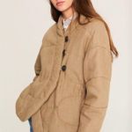 Ba&sh Paris 100% linen quilted jacket Photo 0
