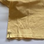 Polo Le Tigre yellow cotton short sleeve , size XL Photo 4