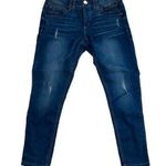 Democracy  “Ab”Solution Tummy Control Stretch Distressed Jeans Size 6 B1304BBXX Photo 0