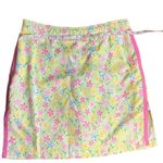 Lilly Pulitzer Eagle Skort “Palm Green Speck Print” size 6 white label Photo 3