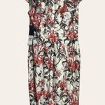 Rachel Roy Lydia Lace Floral Print V-Neck Ruffled Sheath Dress Size 4 Photo 11