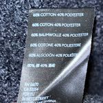 Free People Black Boho Oversized Popcorn Knit V-Neck Pullover Sweater XS Photo 13