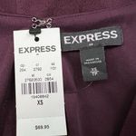 EXPRESS NWT -  Long Sleeve Cabernet Fit & Flare Dress - Size XS Photo 9