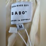 Sabo Skirt Cayenne Long Sleeve Yellow Floral Top size Medium NEW $58 Photo 9