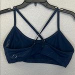 Beyond Yoga  Blue Marble Print Sports Bra Size XL Photo 1