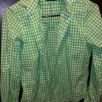 Ralph Lauren Green And White Button Down Photo 0