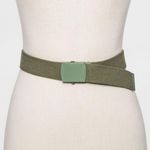 Wild Fable New Military Green Buckle Belt Medium Photo 0