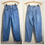 BDG  High Rise Baggy Jean 100% cotton Medium Wash size 25 Photo 3