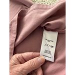 joe's jeans Joe’s Jeans Eyelet Flutter Sleeve Top in Rose NEW NWOT, Size L MSRP $148 Photo 3