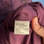 London Times London‎ Times Midi Purple Iridescent Dress sz 14 Photo 3