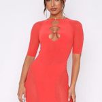 White Fox Boutique Naughty By Nature Mini Dress Flame white fox
NWOT one size Photo 0