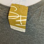 Suzanne Betro  Gray Ruffle Hem Maxi Dress Photo 8