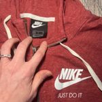 Nike Red Full Zip Hoodie Jacket Sz Small & Joggers Sz. M Womens Tracksuit Set Photo 1