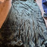 We The Free  to the max xs green & black maxi dress Photo 5