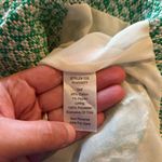 CAbi  Clover Tweed Jacket Green & White Size 6 Style # 726 Front Zip Office Photo 5