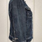 Chico's Platinum Rhinestone Jean Jacket Photo 1