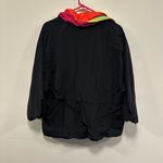 Vintage casual Isle windbreaker 80s 90s jacket pants set! Size large! Black Photo 6