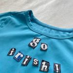 light blue lace Notre Dame shirt, size xs Photo 2