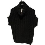 Akris Punto  angora cashmere wool black short sleeve sweater M Photo 0