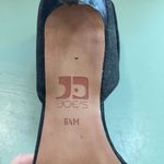 joe's jeans  Marcy Sandal black denim
wrap around Leather straps Women’s size 6.5 Photo 8