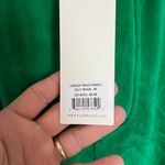 Suzie Kondi NWT - Unisex Track Pants Jelly Bean Green Velour Photo 4