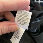 Open Edit NWT  black faux leather mock turtleneck bodysuit size  XXS Photo 5