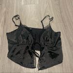 SheIn  Black Satin Lace Camisole Photo 0