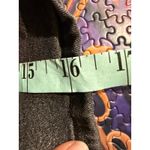 Micas  Black Denim Cargo Utility Suspender Crop Top Vest Women's Size M Photo 5